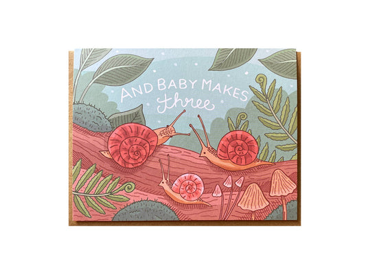 Baby Makes Three Card