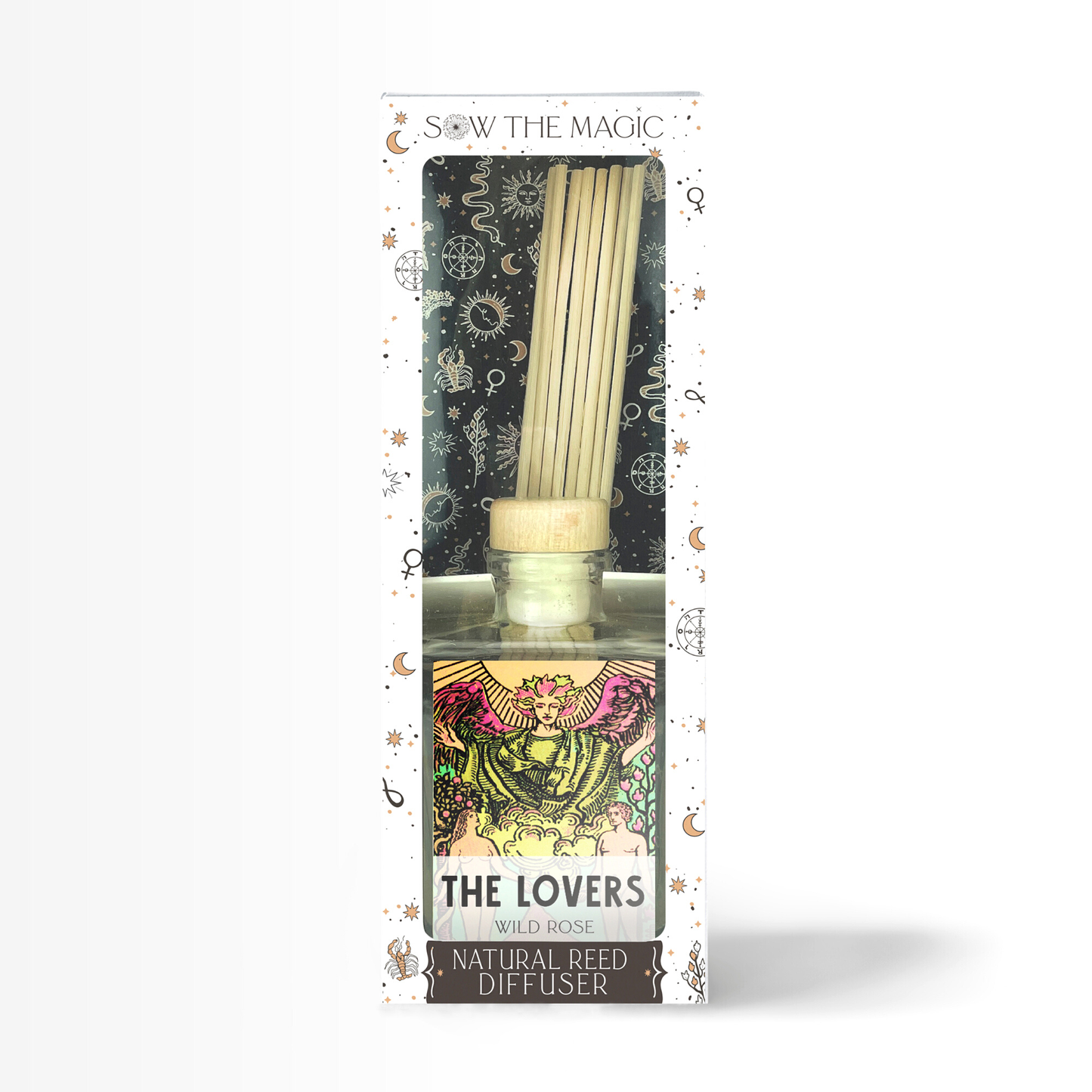 The Lovers Tarot Card Home Reed Diffuser