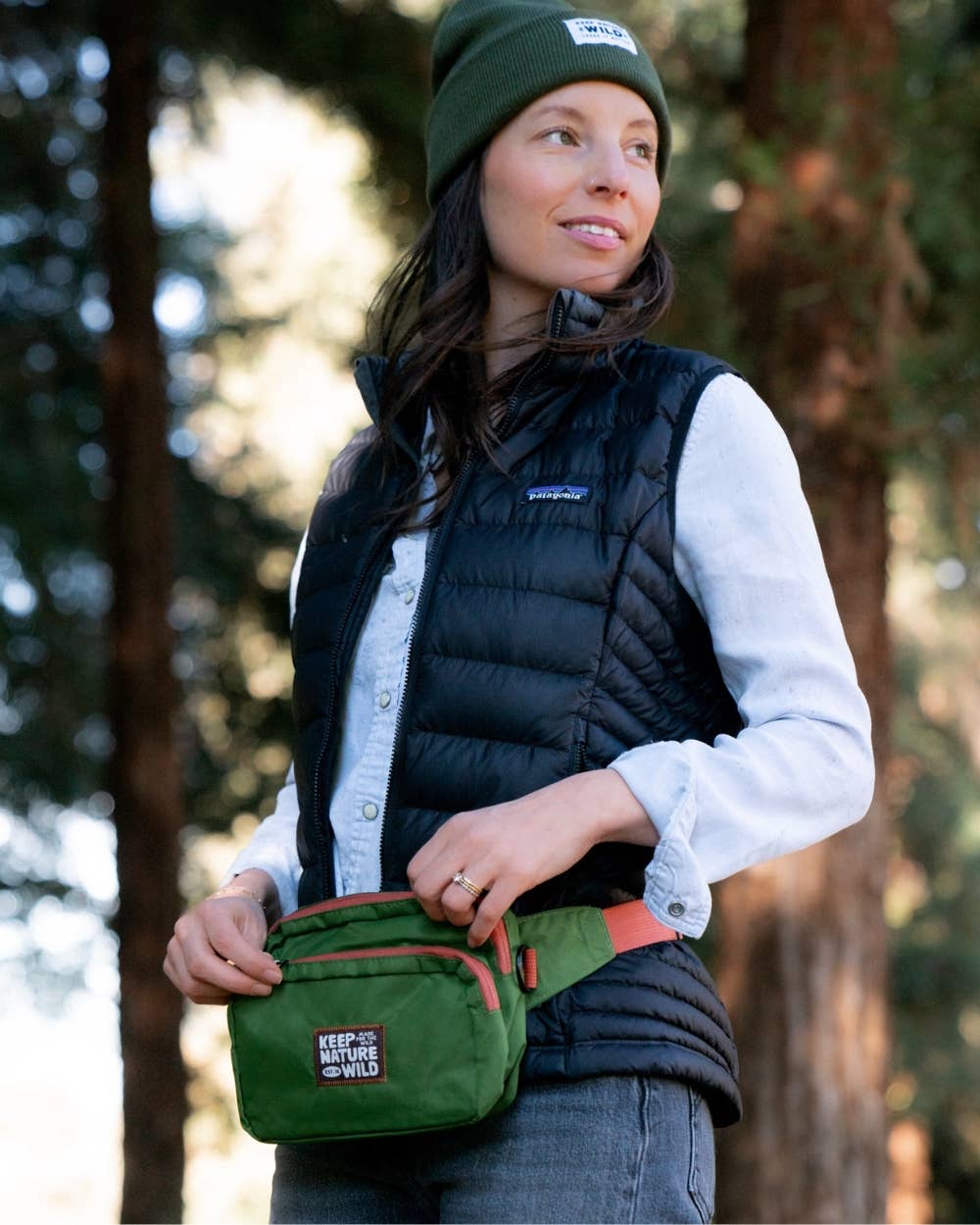 KNW Fanny Pack | Black/Atlantic