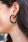 Camy Hoops - Olive Tortoise // Earrings, Jewelry, Gifts, Fall