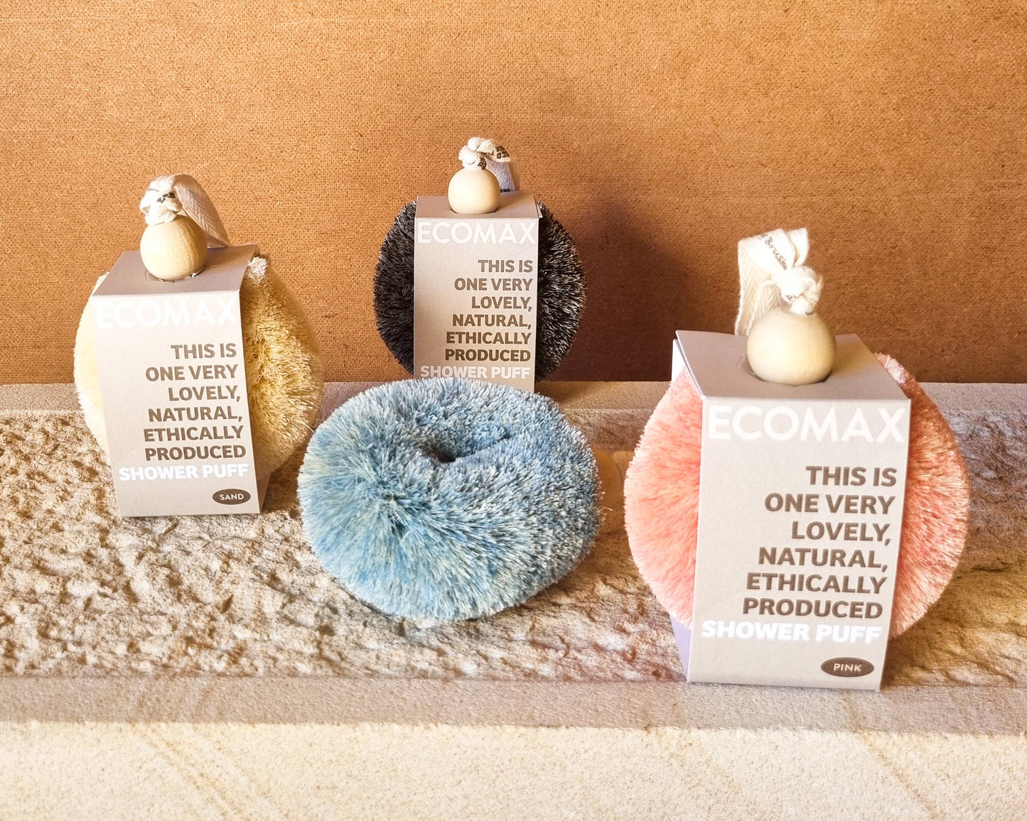 NEW! Spa Shower Puff Body Brushes - Handmade - All Natural