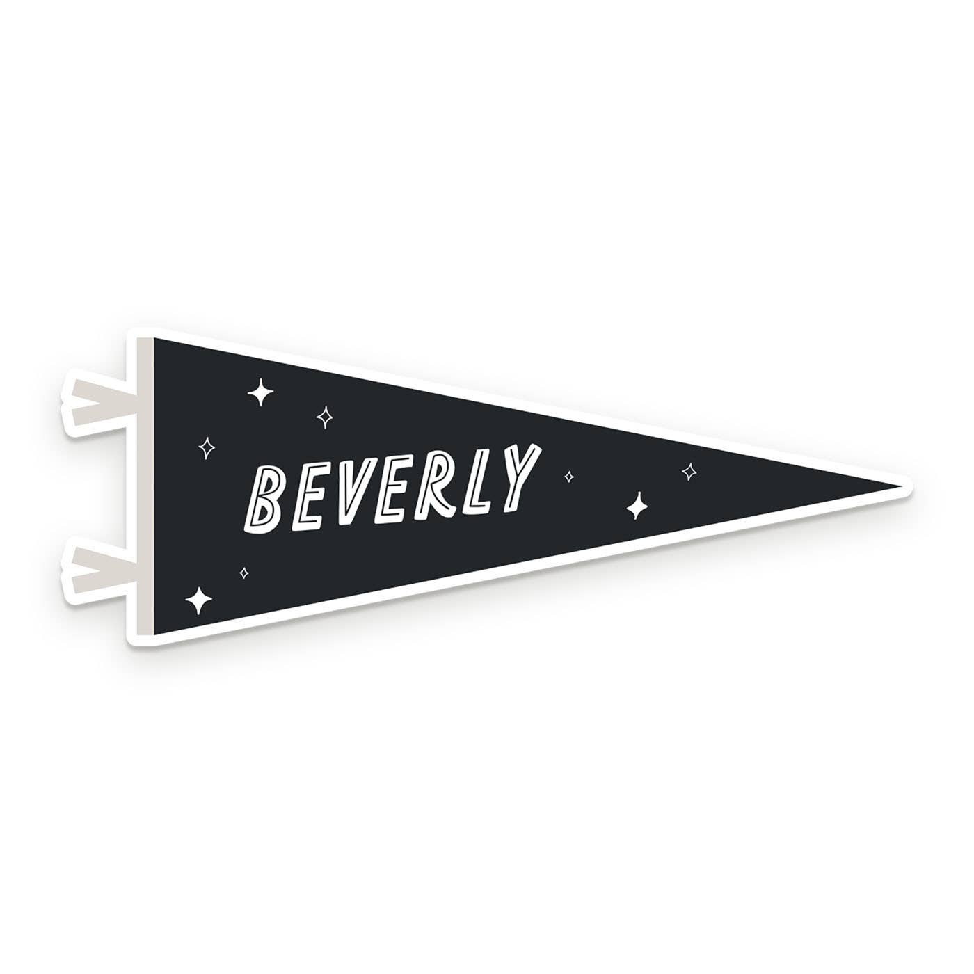 Saranac lake Pennant Sticker