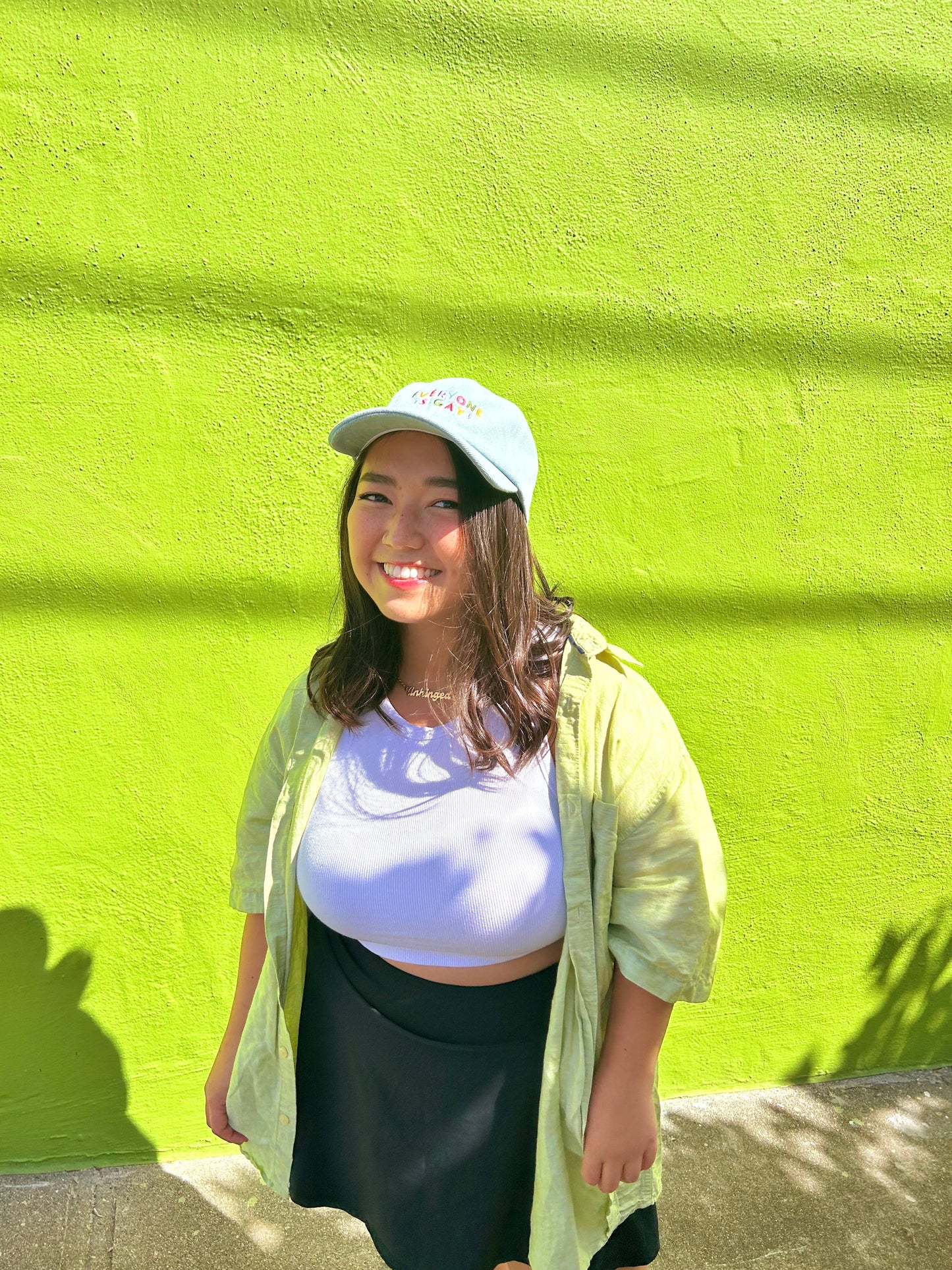 Everyone Is Gay Denim Baseball Hat