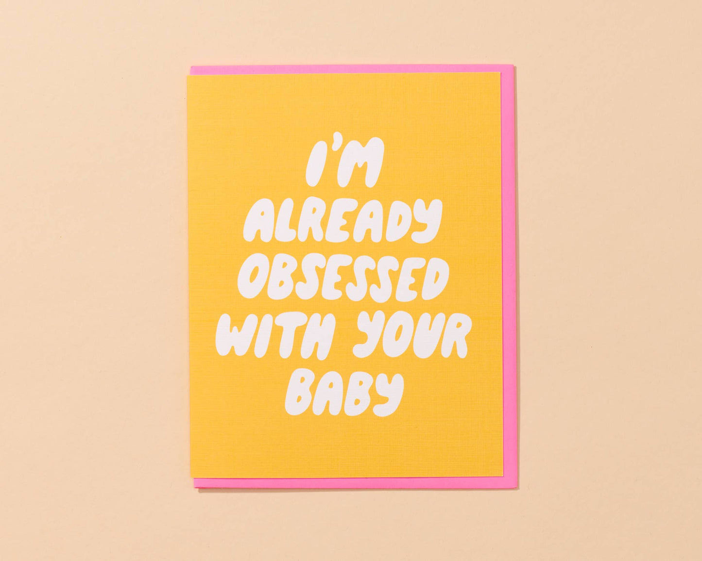 New Baby or Shower Card by Your Gal Kiwi—Already Obsessed
