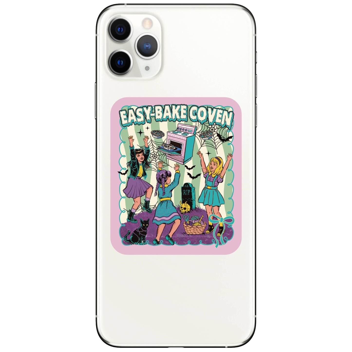 Halloween Horror Feminism Humor High Quality Vinyl Sticker