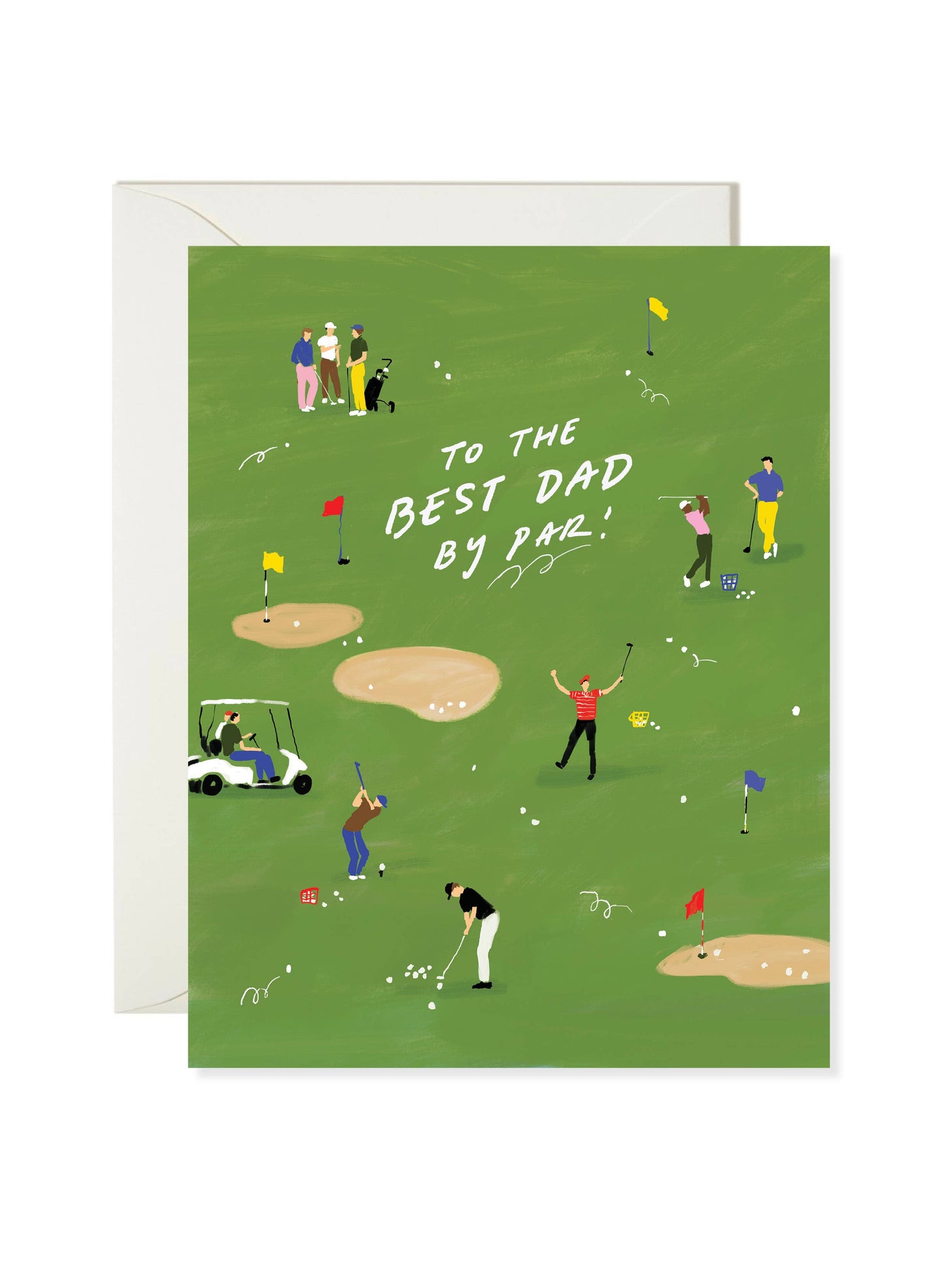 Golf Dad - Golf Pun Father's Day Greeting Card