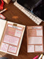 Book Review Notepad | 5”x7.5" | Reader Stationery