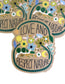 Love and Respect Nature Kraft Sticker