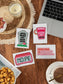 PixelPop™ Diamond Art Sticker Pack — Barely Adulting