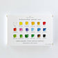 Watercolor paint set 18 colors with brush