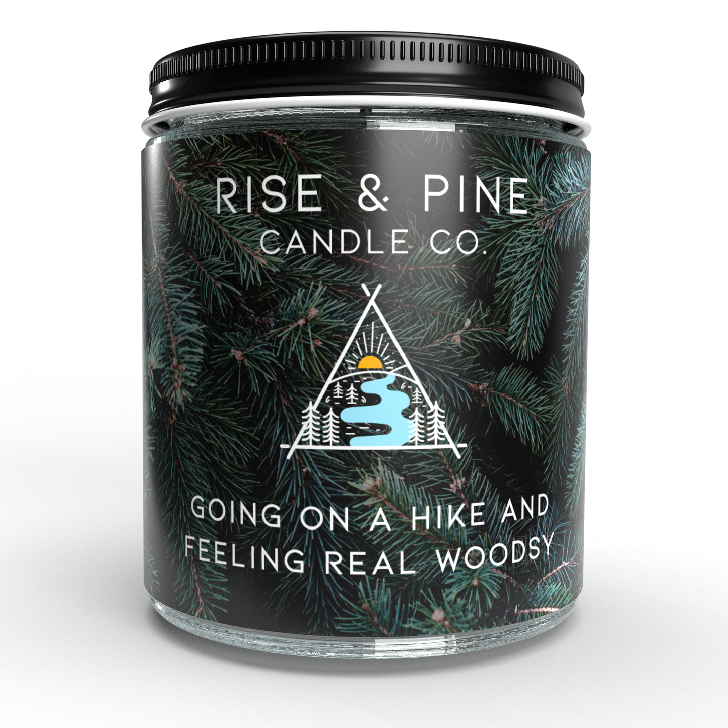 Going on a Hike and Feeling Real Woodsy: Fir, Evergreen & Cedar Soy Wax Candle