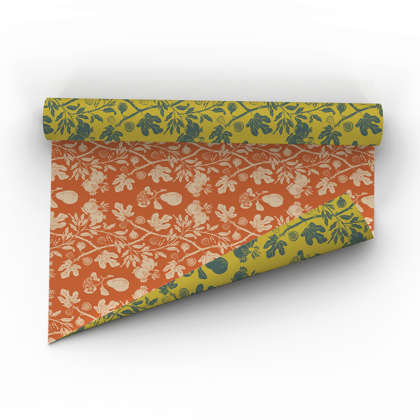 Recyclable Gift Wrap / Wrapping Paper: Flowering