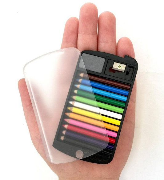 12 Mini Pencils in Clear Card Case2