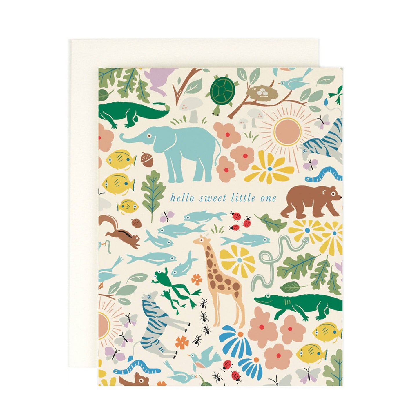 Sweet Little One Baby Card