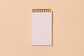 Aster Wildflower Letterpress Spiral Pocket Size Notebook