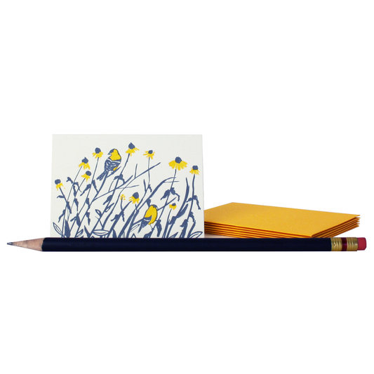 Mini Goldfinches Enclosure Card (e.b. goodale)