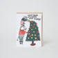 Tops Holiday Tree Christmas Card by Egg Press
