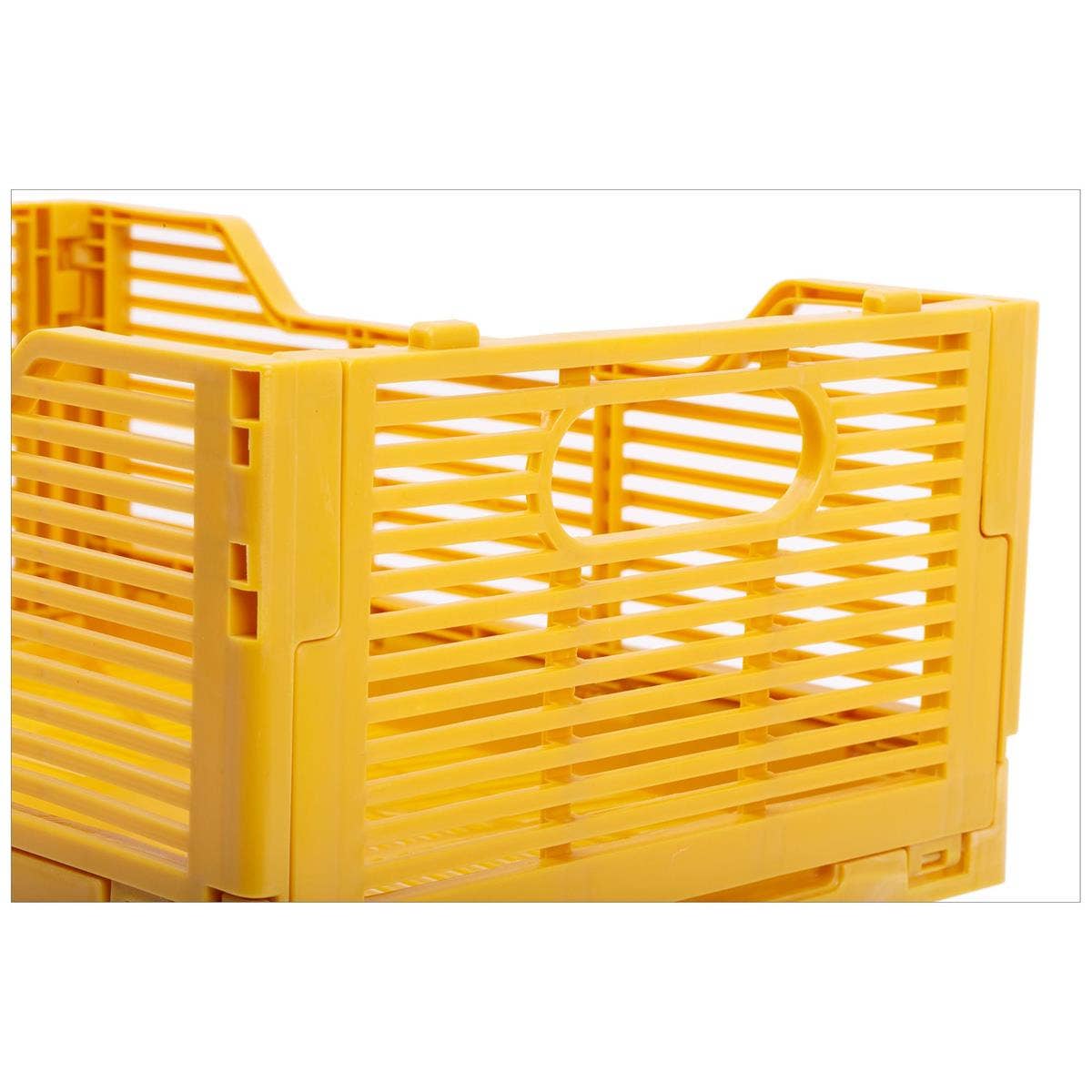 Truu Design Folding Storage Crate, 12x8x4.5",7 colors
