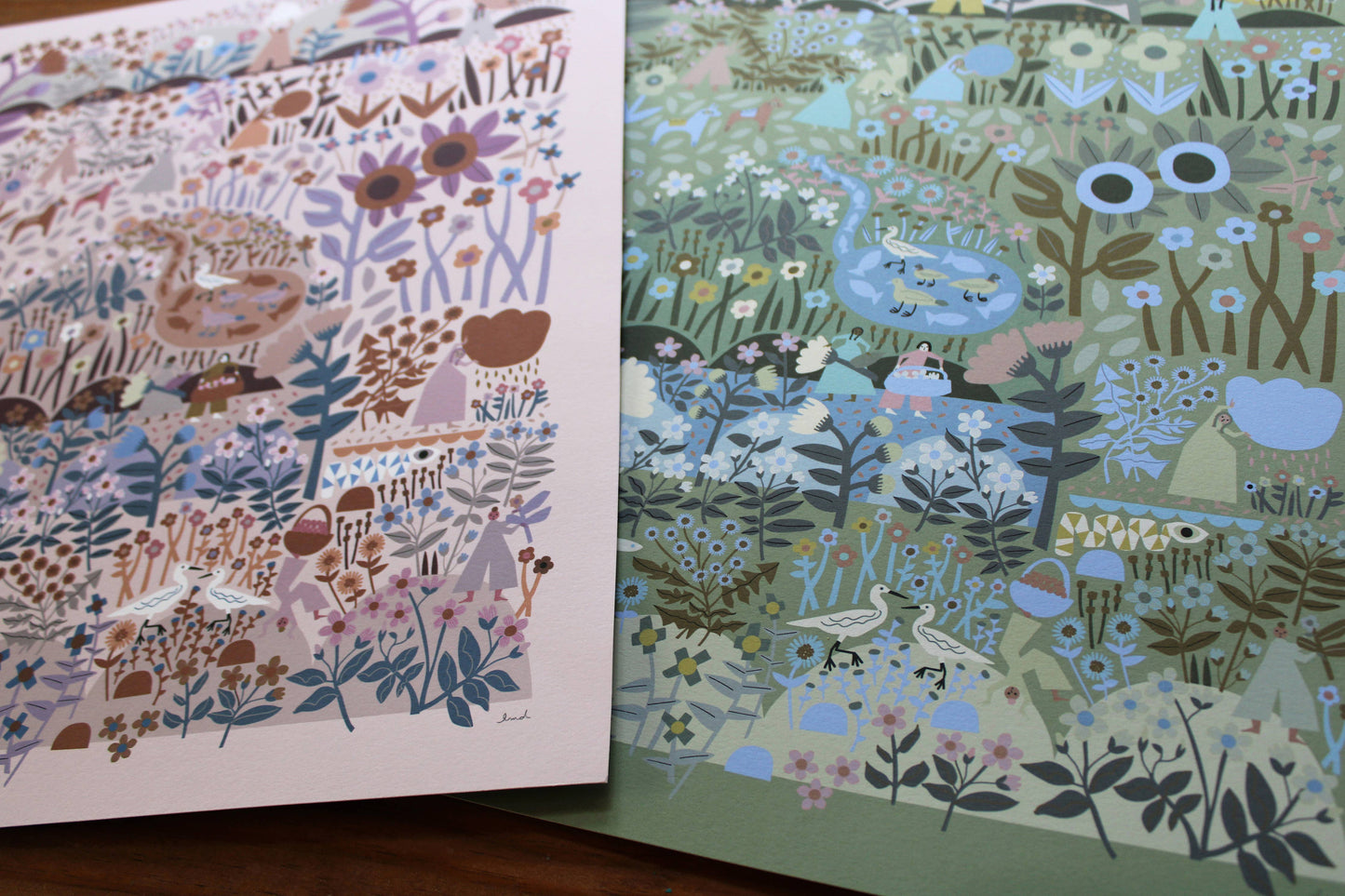 Nature Keepers Art Print Green