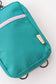 Recycled Crossbody Bag | Teal/Lavender