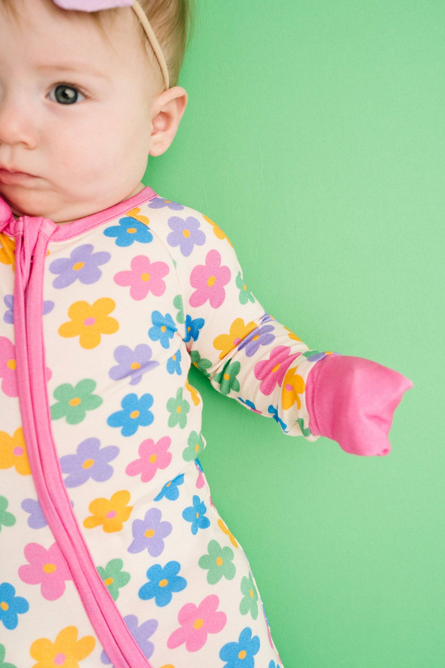 Retro Flower Bamboo Sleeper