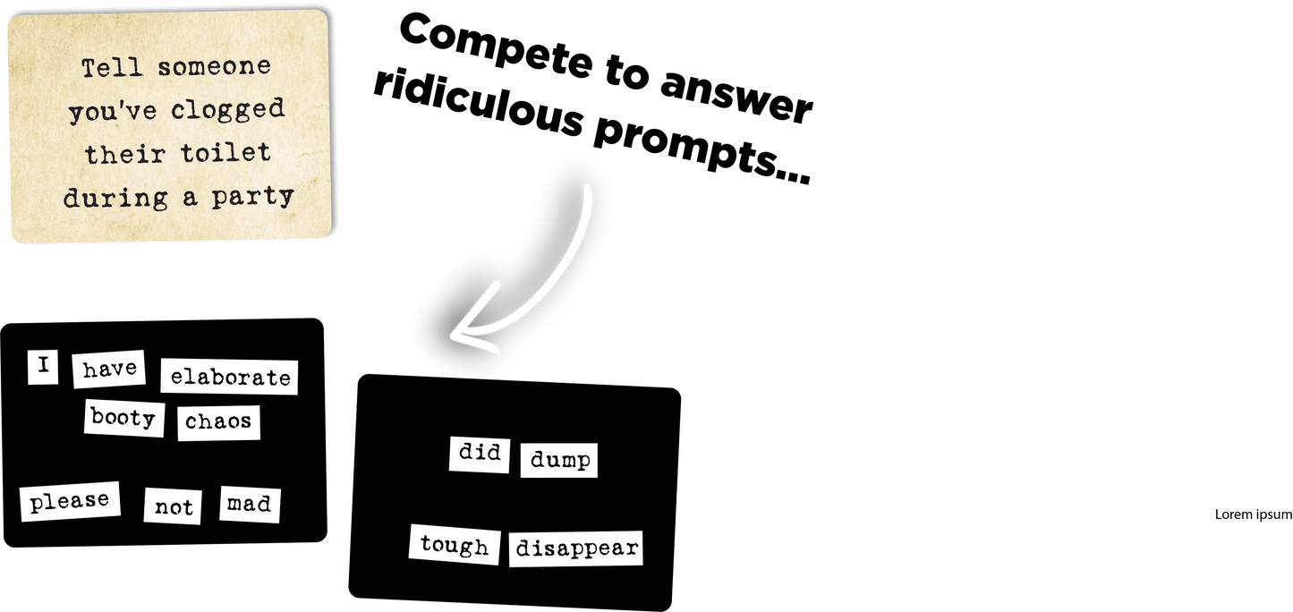 Ransom Notes: The Ridiculous Word Magnet Game