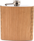 6 oz. Wooden Hip Flask (with Gift Box Options)
