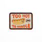 Hot Dog Embroidered Patch