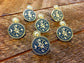 Compass Enamel Pin