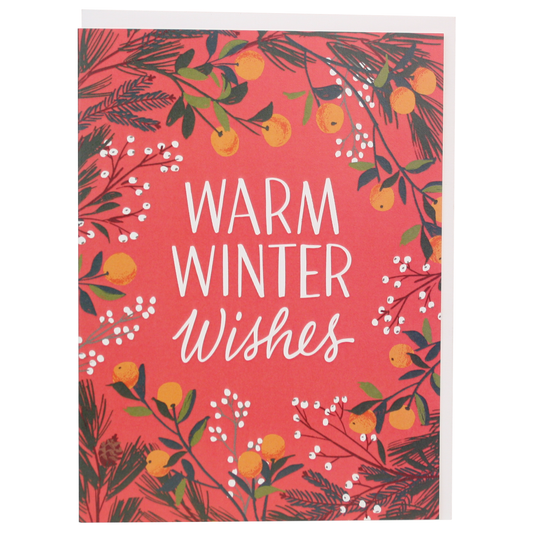Clementines and Botanicals Holiday Card