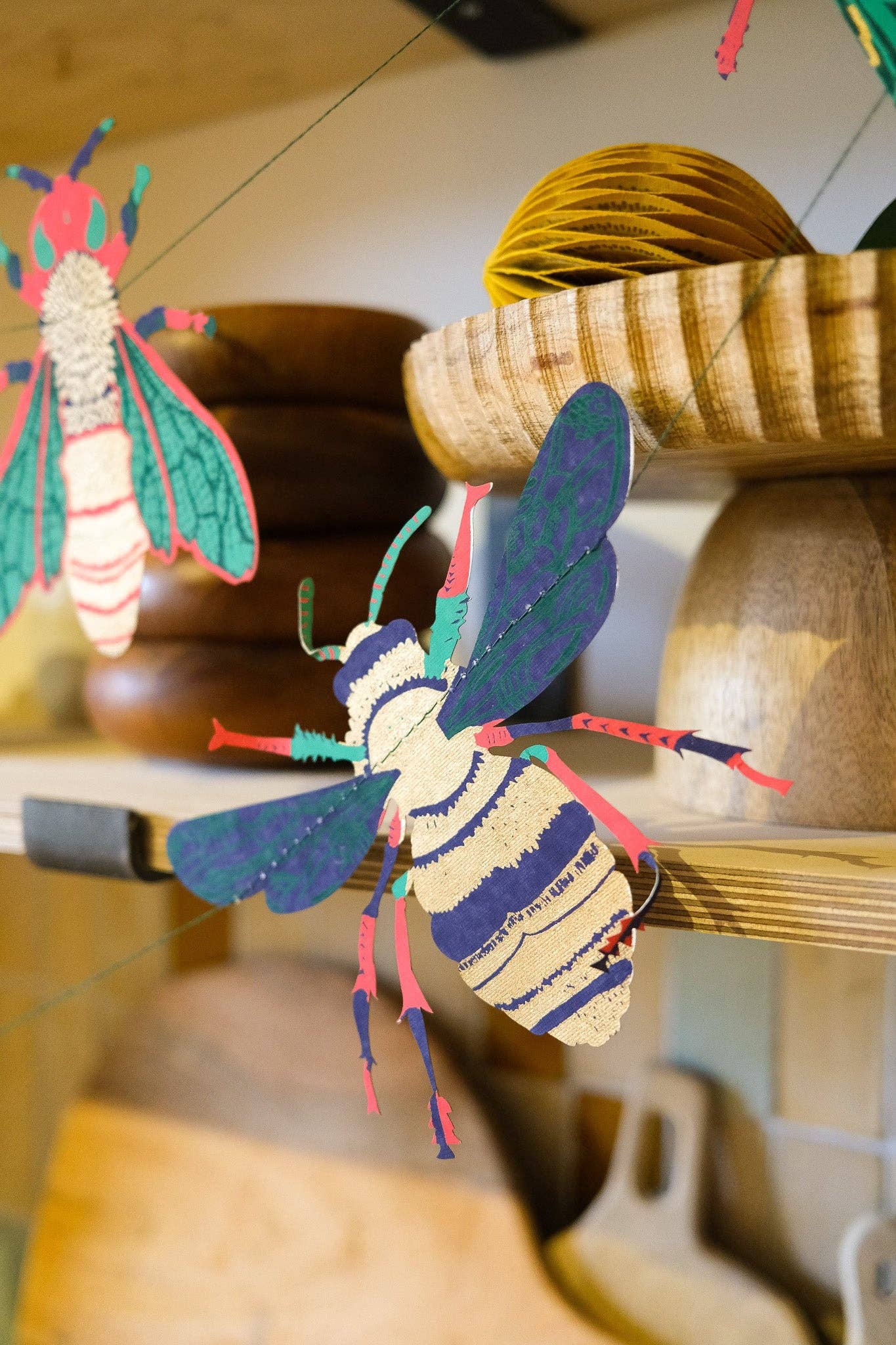 INSECTS SEWN GARLAND