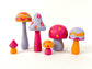 DIY Painted Mushroom Kit- bright