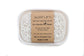 Waterfall Soap DISH SET w/ Soap Lift - White
