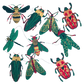 INSECTS SEWN GARLAND