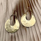 Handmade Waning Moon Earrings