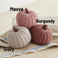 Colorful Knit Pumpkin Giftables Bowl Filler Tabletop