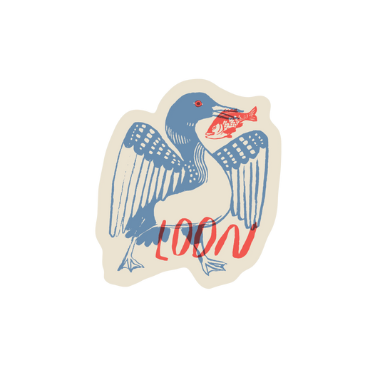 Loon Sticker