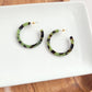 Camy Hoops - Olive Tortoise // Earrings, Jewelry, Gifts, Fall