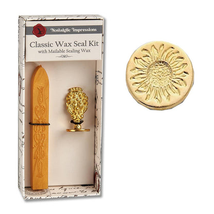 Florentine Brass Wax Seal Kit