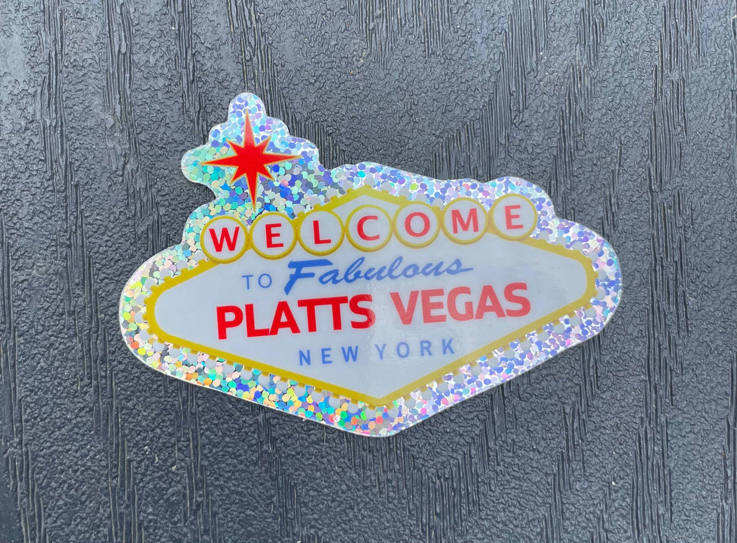 Welcome to Fabulous Platts Vegas Sticker