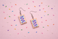 Toaster Pastry acrylic earrings