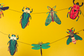 INSECTS SEWN GARLAND