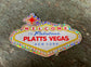 Welcome to Fabulous Platts Vegas Sticker