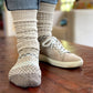 Slouch Socks - Seashell | Sustainably Made In The USA 