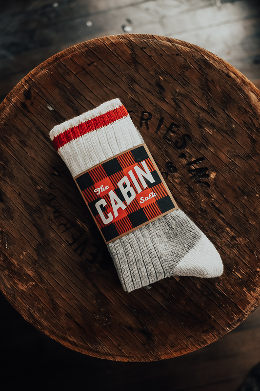 The Upcycled Wool Cabin Sock