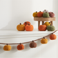 Colorful Knit Pumpkin Giftables Bowl Filler Tabletop