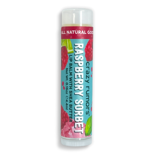 All Natural, Vegan Raspberry Sorbet Lip Balm