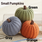Colorful Knit Pumpkin Giftables Bowl Filler Tabletop