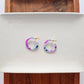 Cam Mini Hoops - Purple Party // Earrings, Jewelry, Gifts