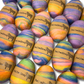 Felted Soap PASTEL RAINBOW BLEND Light Colors Spring Easter